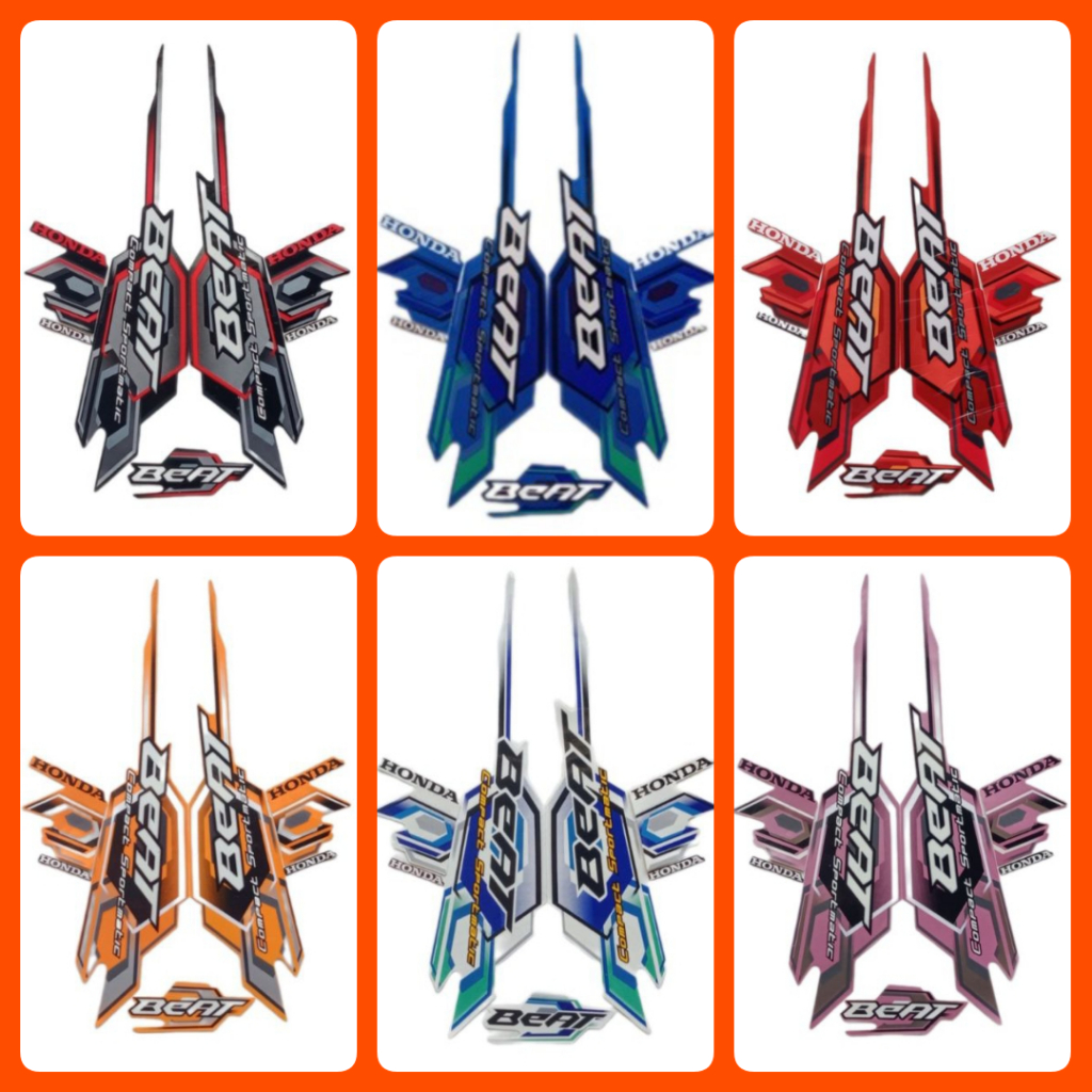 Striping Beat Karbu 2008 Lis Body Beat Karbu