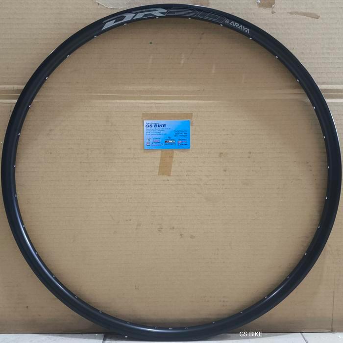ARAYA DR-20 700C 32H TUBELESS READY RIM VELG SEPEDA GRAVEL MTB