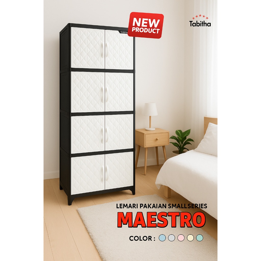 LEMARI PLASTIK LEMARI PAKAIAN LACI PLASTIK MINIMALIS