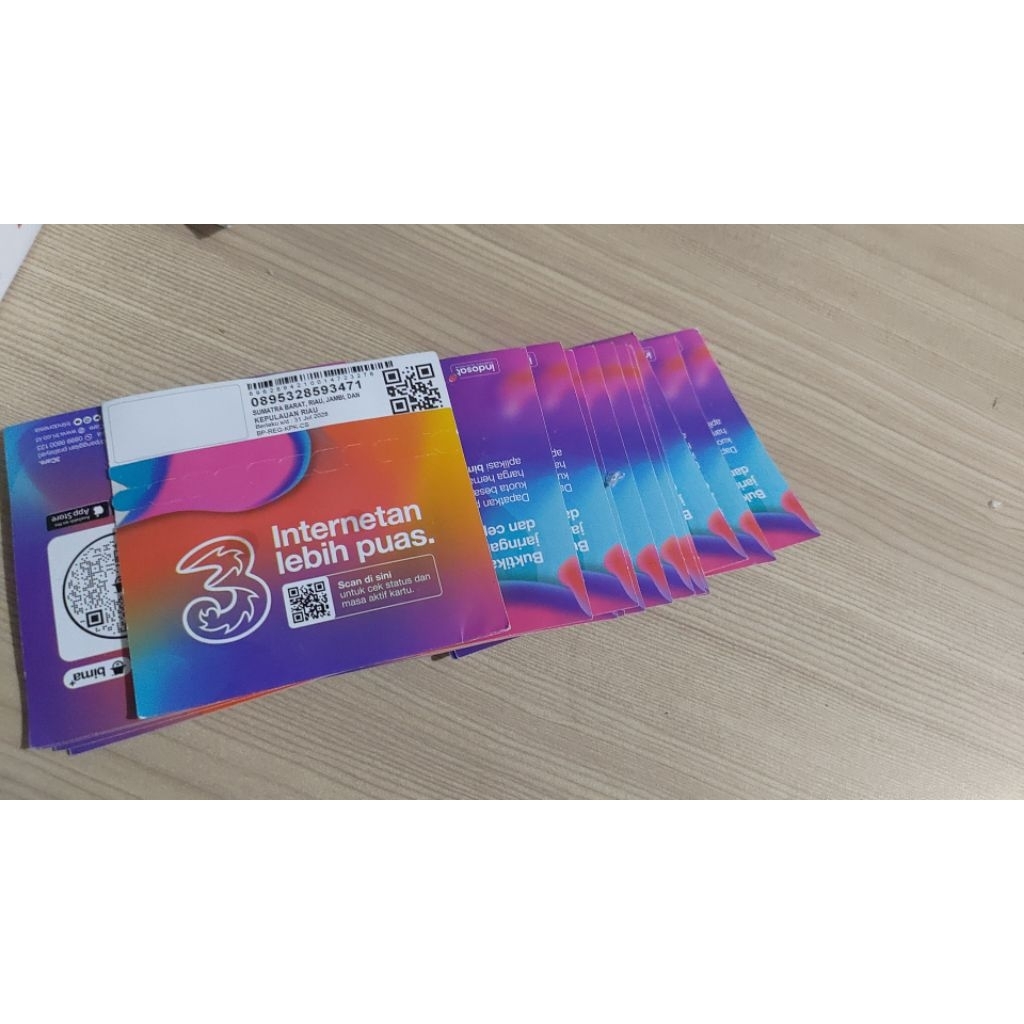 Kartu perdana tri 0k masa aktif panjang