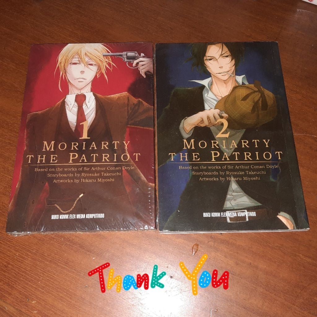 Komik Moriarty The Patriot vol 1