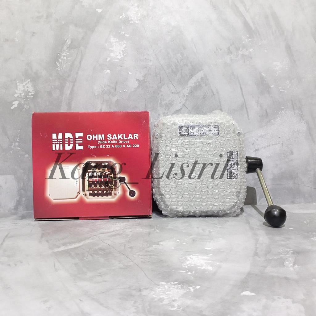 Cam Starter / Genset / Handle Pisau / OHM Saklar 4P 32A