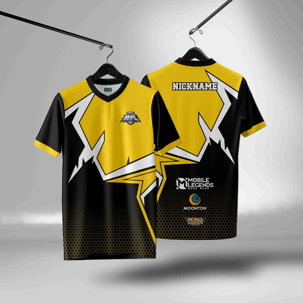 ersey Game Jersey Gaming Esport Baju Gaming Baju Game FF Printing Gratis Kasih Nama Dan Ganti Logo T