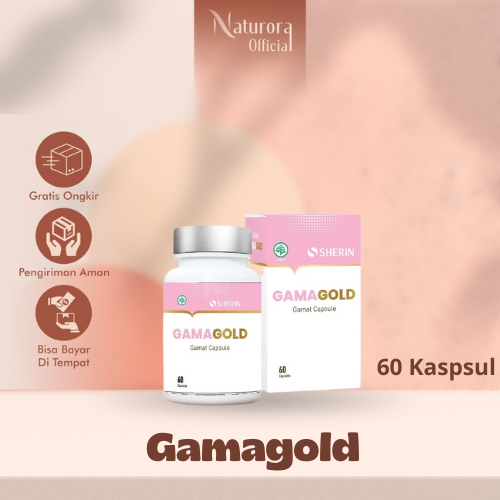 Sherin Gamagold Gamat Emas Kecantikan 60 Kapsul