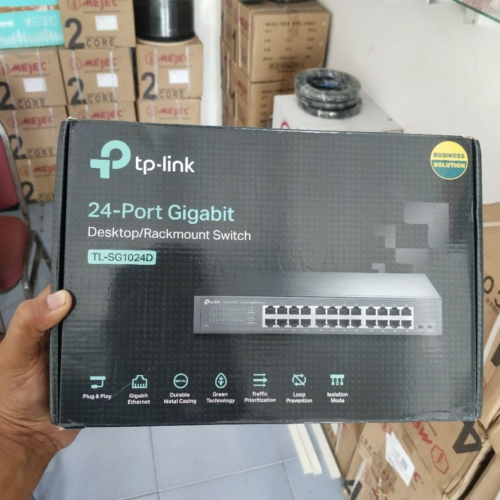 Tp Link 24port Gigabit TL-Sg1024d