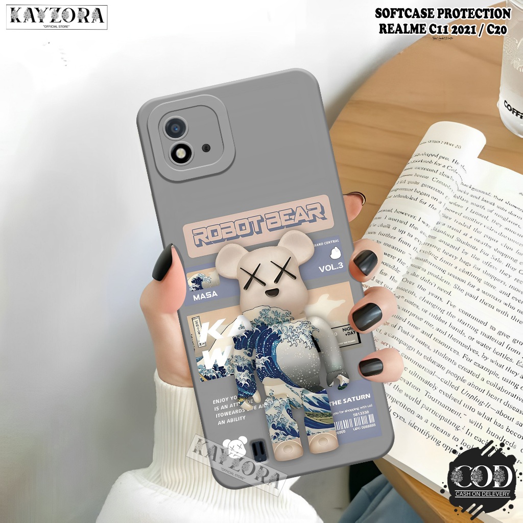 Case REALME C11 2021 / C20 Terbaru - Fashion Case Kartun - Casing REALME C11 2021 / C20 - Silikon Pr