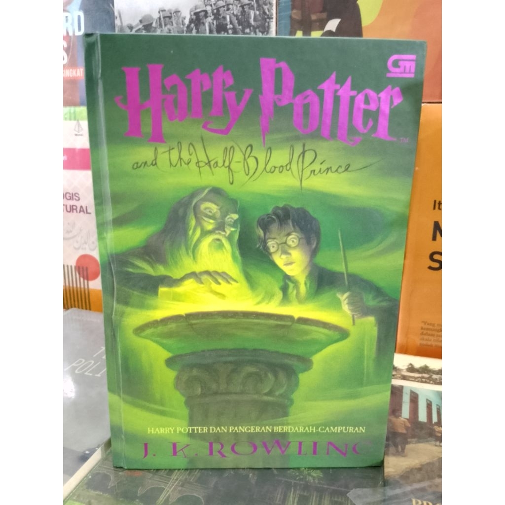 Novel Original HARRY POTTER jld 6 ( Hard cover ) - Half Blood Prince