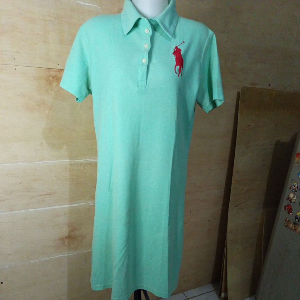 kaos Po_LO dress kaos daster mini kaos second