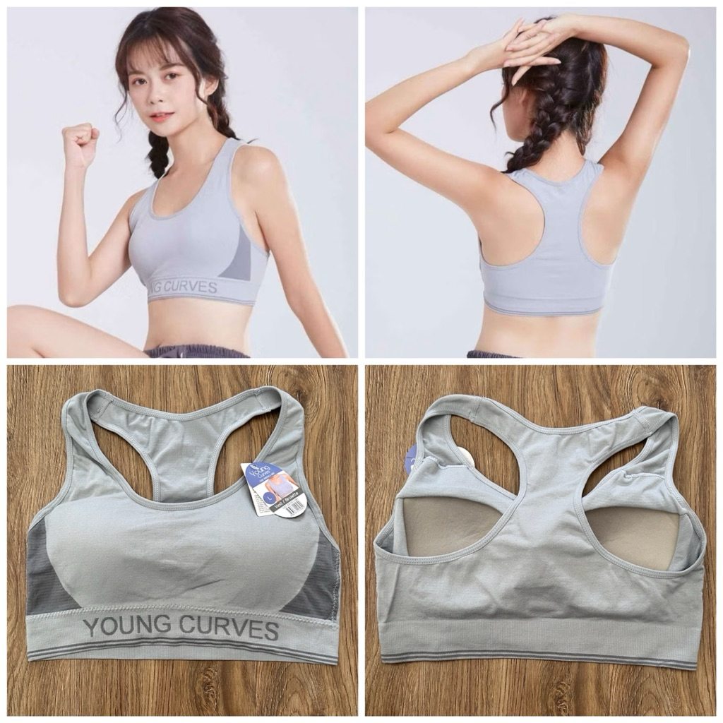 Young curves sport bra C02-100110 branded original sale