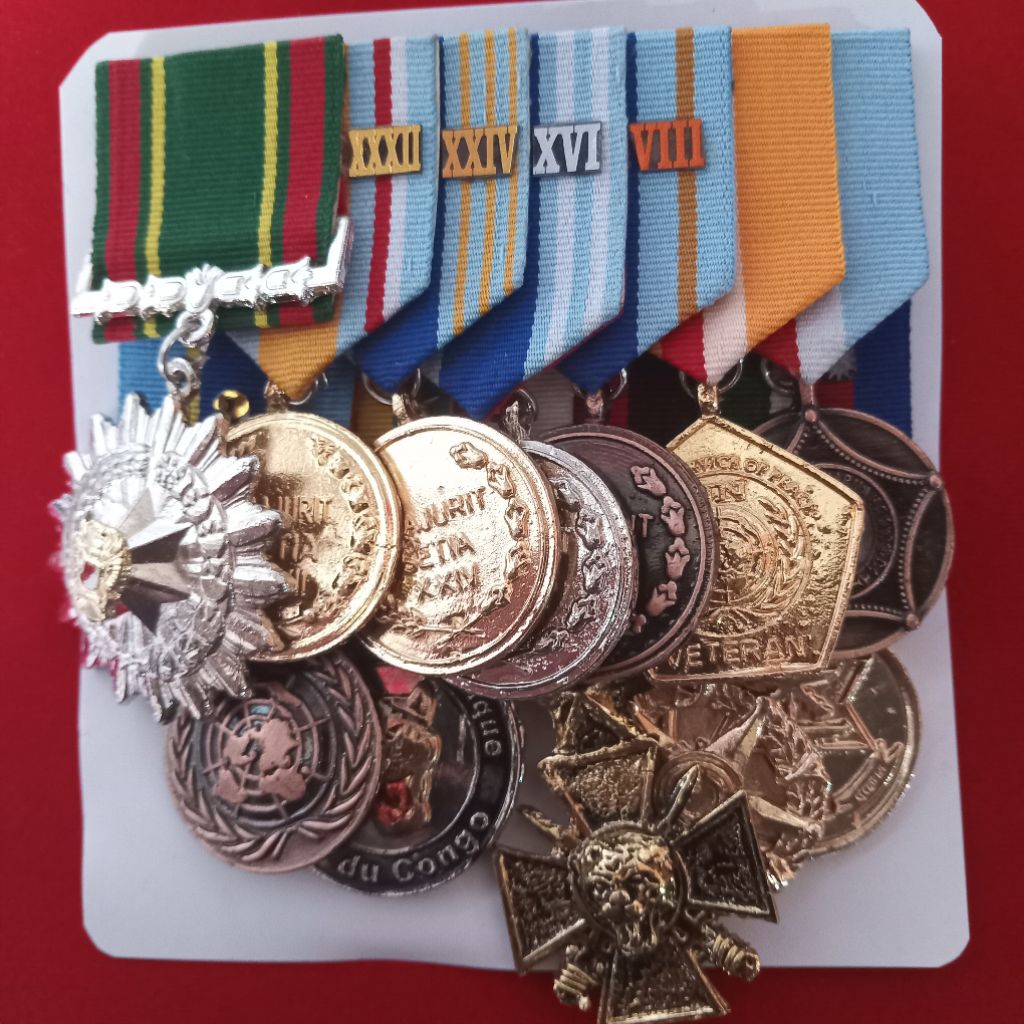 [SATYALENCANA] TANDA JASA PDU MEDALI KOIN TNI AD Eka Paksi Nararya,32,24,16,8,Veteran UN,Santi Dharm