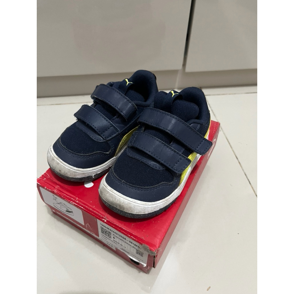 sepatu puma peacoat anak laki-laki