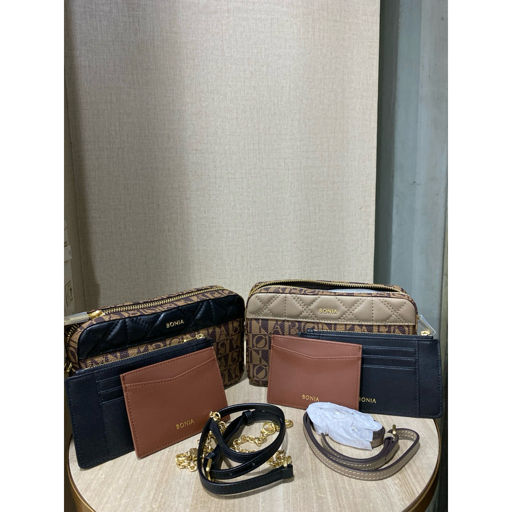 TAS BONIA ORIGINAL SLING BAG RANTAI NEW