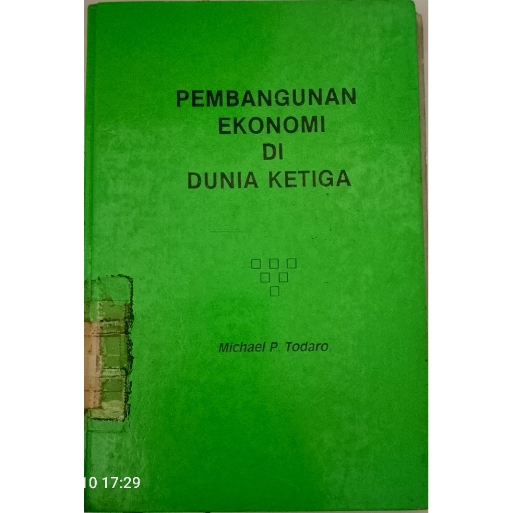 BUKU PEMBANGUNAN EKONOMI DI DUNIA KETIGA BEKAS ORIGINAL