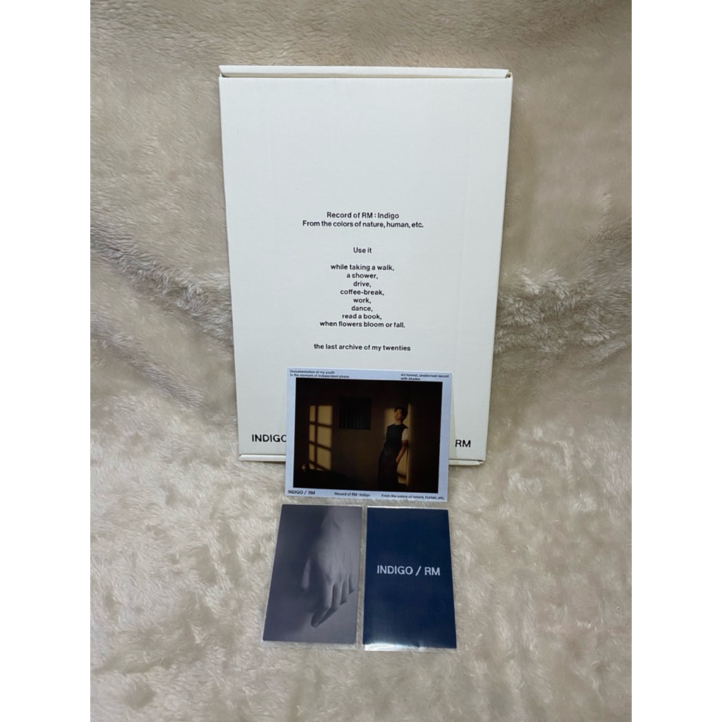 BTS RM Album Indigo