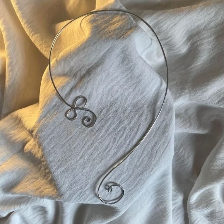 -Muse[PO] wire jewelry/Kalung kawat adjustable|Anti Karat/Kalung besi bunga