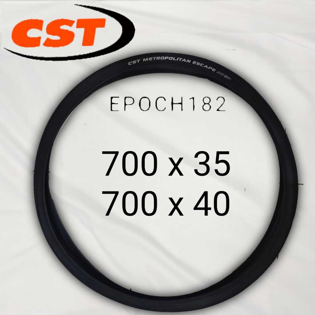 Ban Luar Sepeda CST Metropolitan Escape 700 x 35C & 700 x 40C