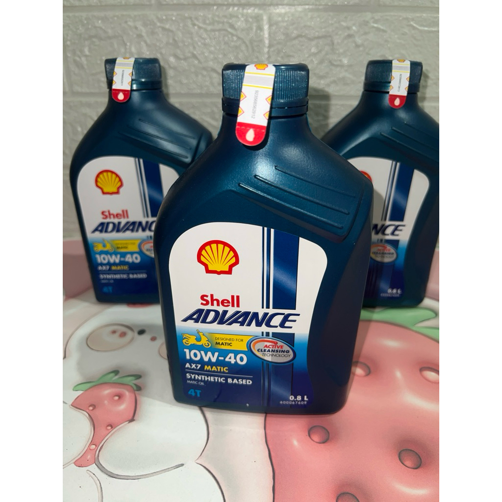oli mesin Shell AX7 800Ml