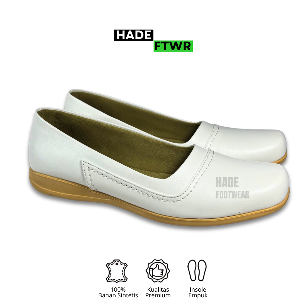 Sepatu Pantofel Kerja Wanita Flat