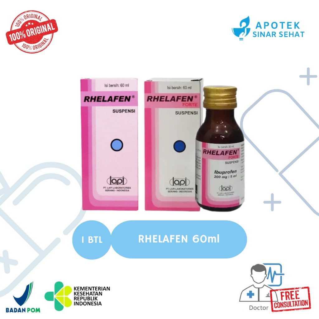Rhelafen / Rhelafen Forte untuk mengatasi demam
