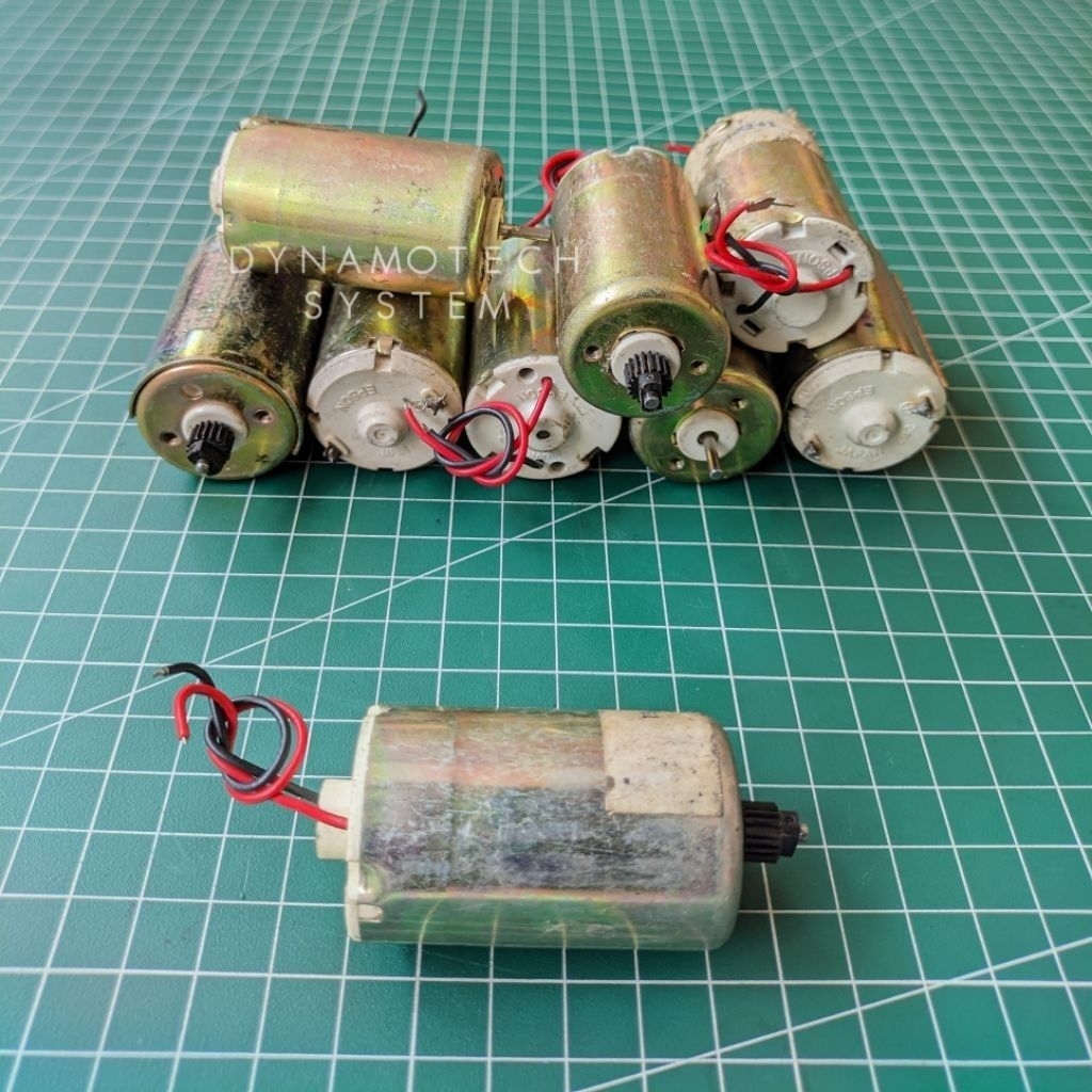 Dinamo DC Brushed 12V 4700rpm high speed ex dinamo fotocopy