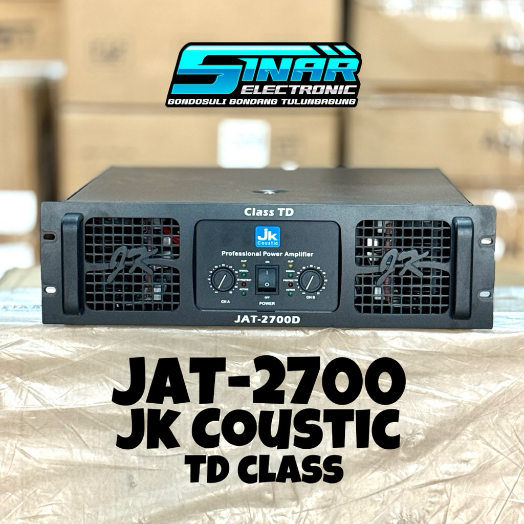 POWER JK COUSTIC JAT-2700 | CLASS TD JAT2700 ORIGINAL