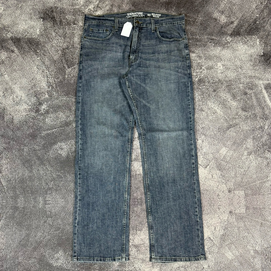 uniqlo blue jeans