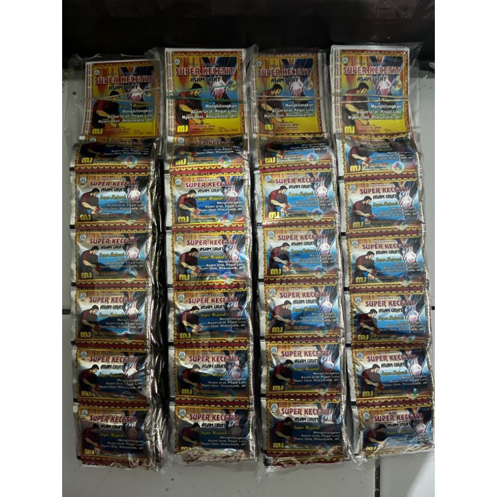 super kecetit asam urat