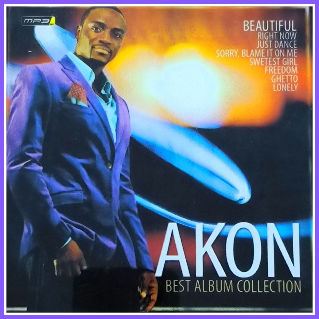 Kaset MP3 Audio 180 Lagu Barat Akon - Justin Timberlake Album Pilihan Terviral