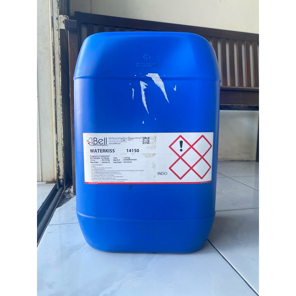 bibit parfum WATERKISS BY BELL 25KG JURIGEN SEGEL VS aquakiss