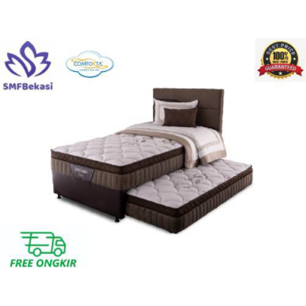 Kasur Springbed Comforta Super Teenager 2in1 120 x 200  - Kasur Sorong - Latex Layer