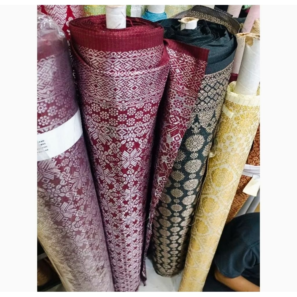 Kain Songket/Bahan Songket/Bahan Rok Songket/Songket Melayu