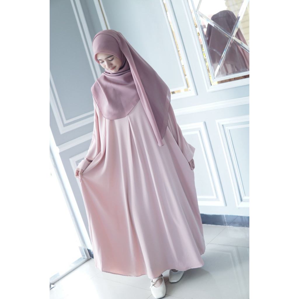 [ZURASUHA] Beedaya Basic Abaya / Abaya Basic/ Abaya batwing