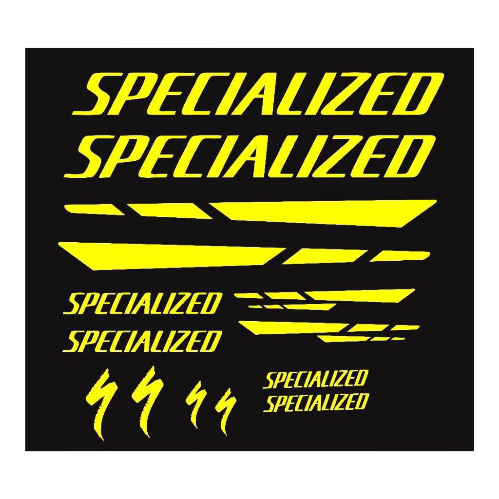 Sticker stiker sepeda gunung SPECIALIZED cutting