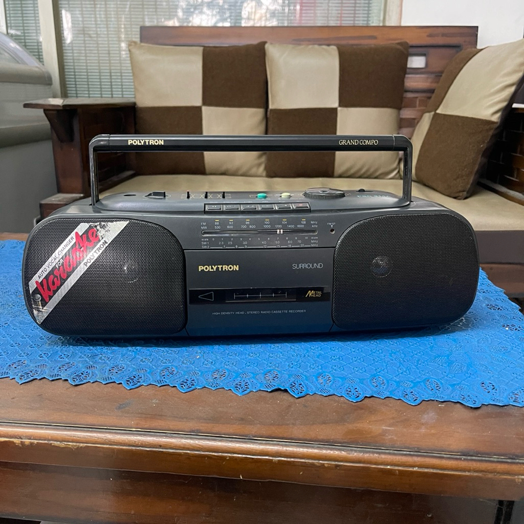 Radio Tape Mini Compo Polytron PSC 314 A