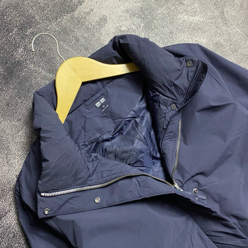 Jaket Uniqlo Down Parka, Jaket Bulang