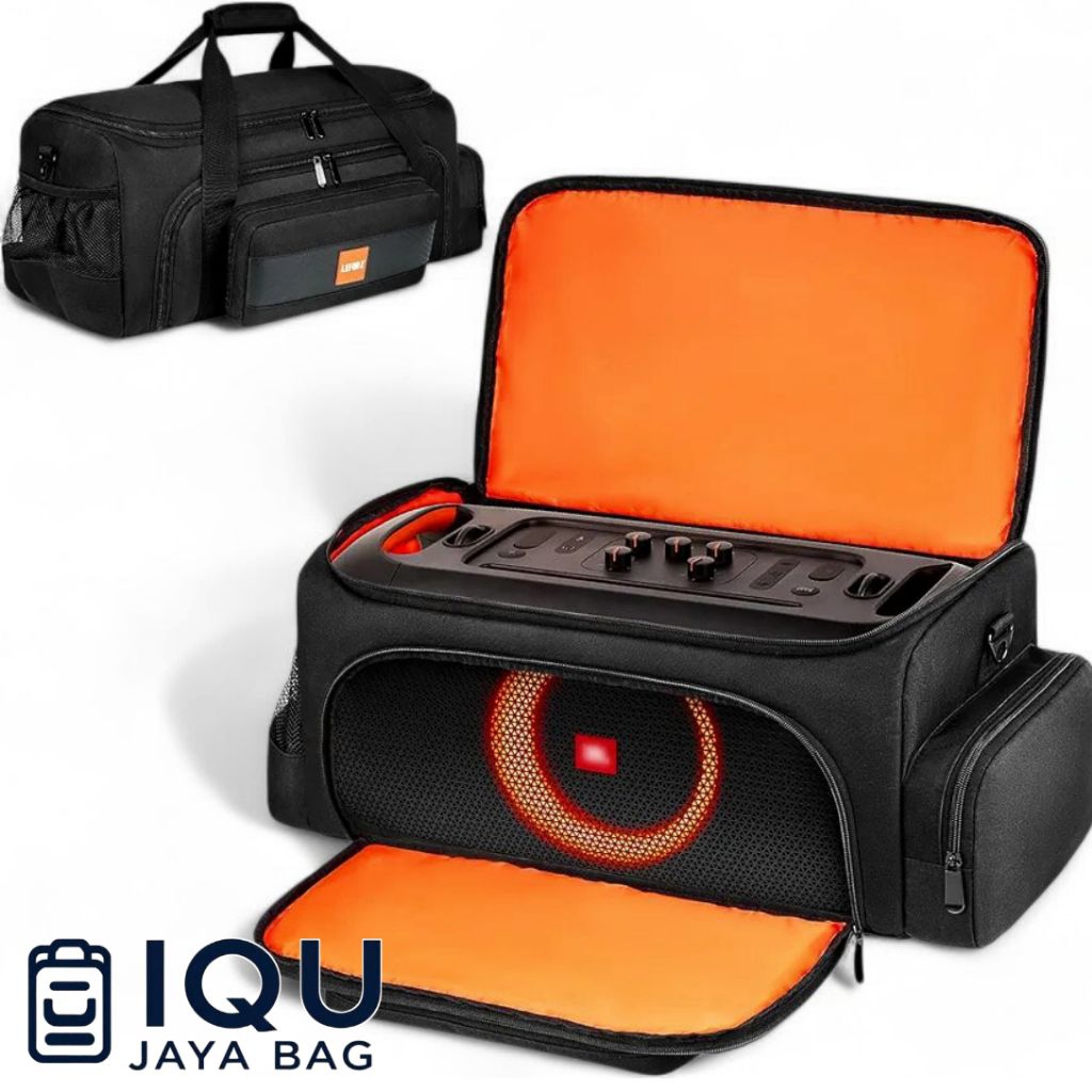 Tas Pembawa Speaker JBL Party box On The Go, Tas Penyimpanan Perjalanan Cocok untuk Speaker Pesta Po