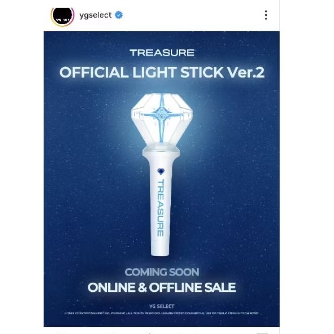 OFFICIAL TEULIGHT/ LIGHT STICK TREASURE