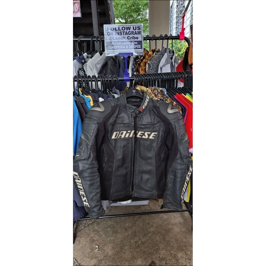 Jaket Motor Kulit Dainese ORIGINAL SECOND