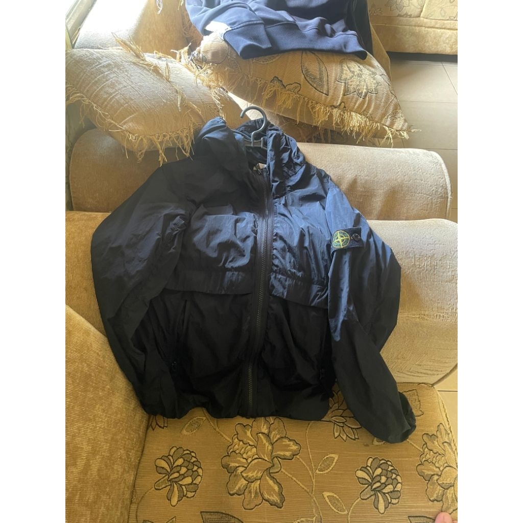 Nylon hooded Stone island junior