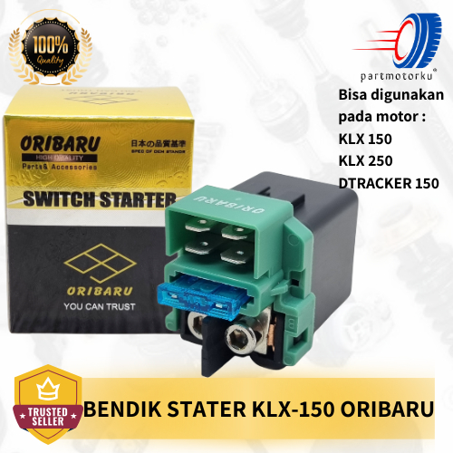 BENDIK STATER BENDICT BENDIX BENDIK RELAY STARTER SWITCH STATER KLX 150 / KLX 250 / DTRACKER 150 ORI