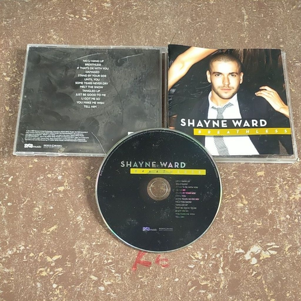 kaset CD Shayne Ward breathless