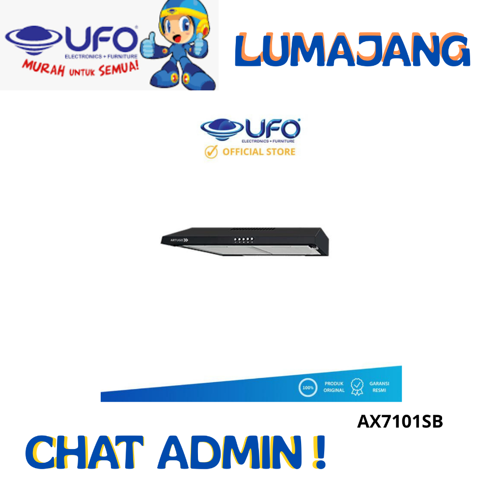 Cooker Hood ARTUGO AX7101SB Cooker Hood