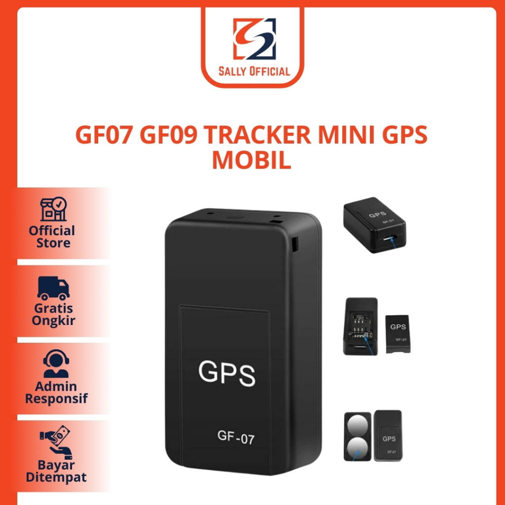 GF09 GF07 GPS Tracker Mobil Motor Mini Recording Voice Alat Sadap GSM