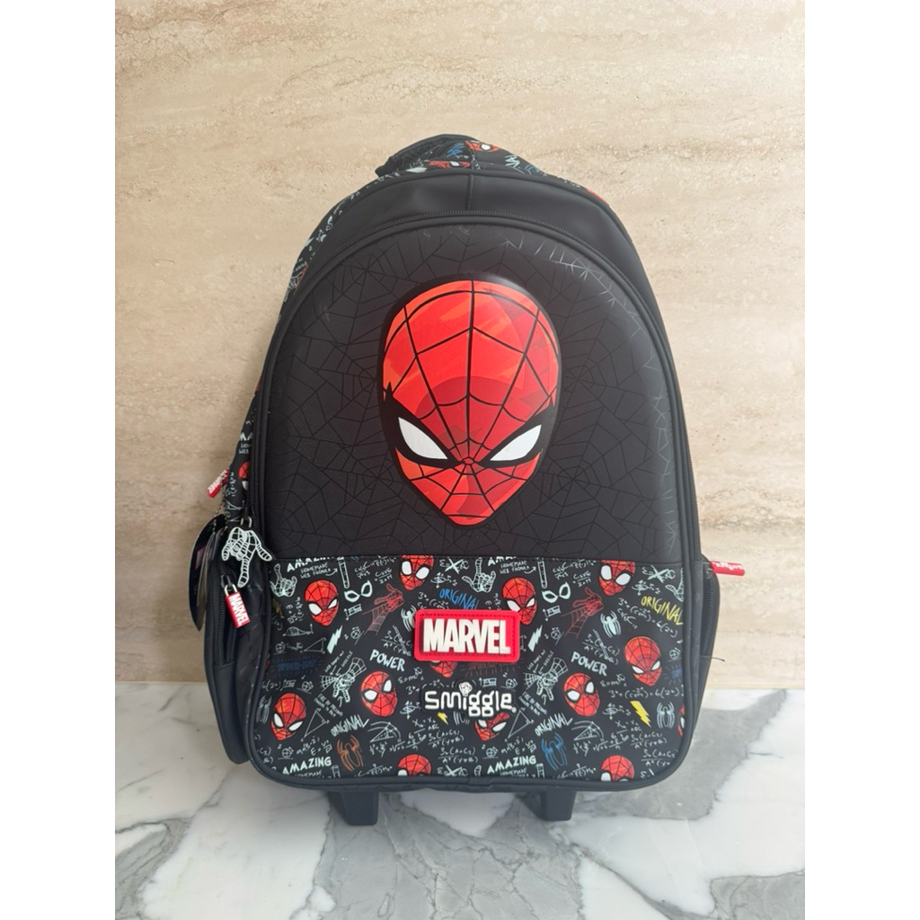 tas koper smiggle spiderman ori