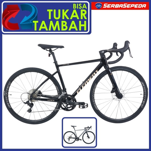 Element Curved NXR Sepeda Balap / Roadbike Ukuran 700C Frame Alloy