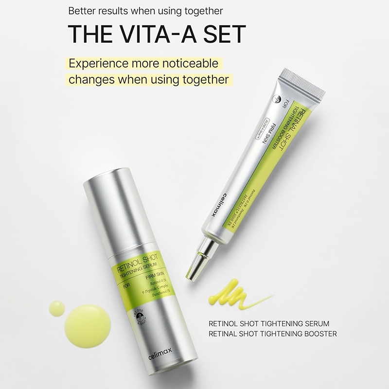 CELIMAX The Vita-A Retinal Shot Tightening Booster | Celimax Retinal Shot | Pengecil Pori-pori Kerut