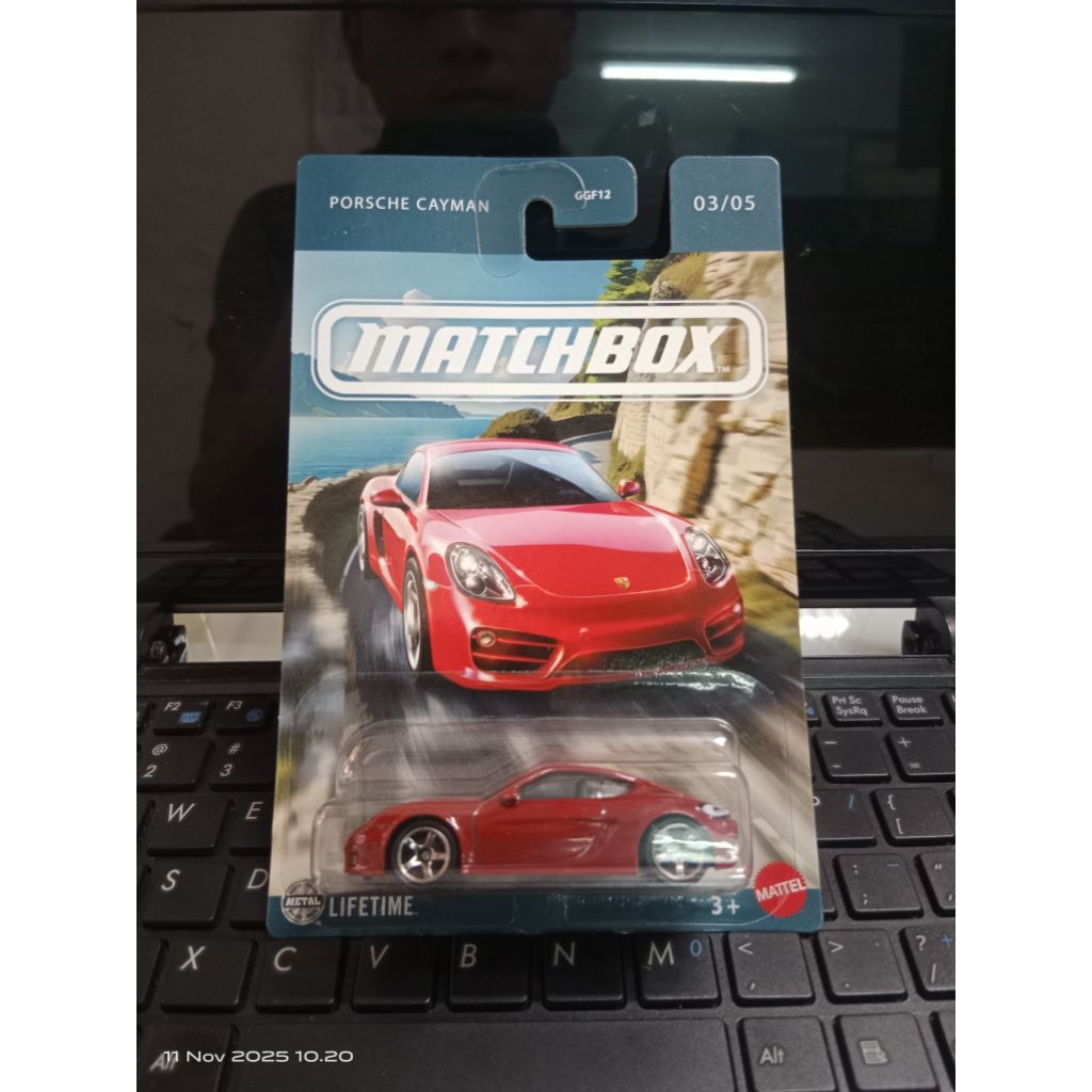Matchbox Porsche Cayman Merah