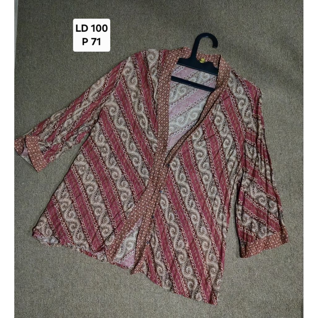 preloved batik outer Danar Hadi