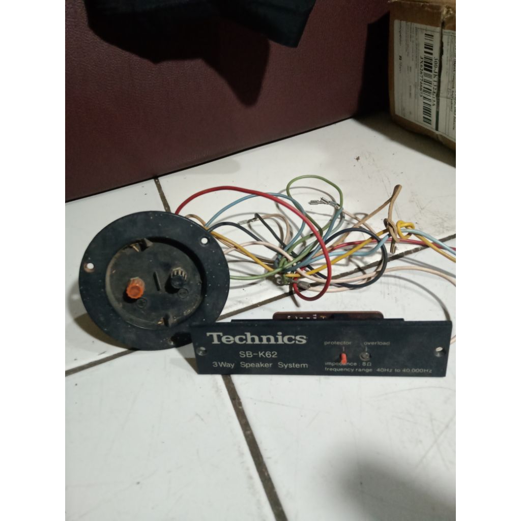 Technics..SB-K62... Terminal Speaker dan Crossover Pasif..