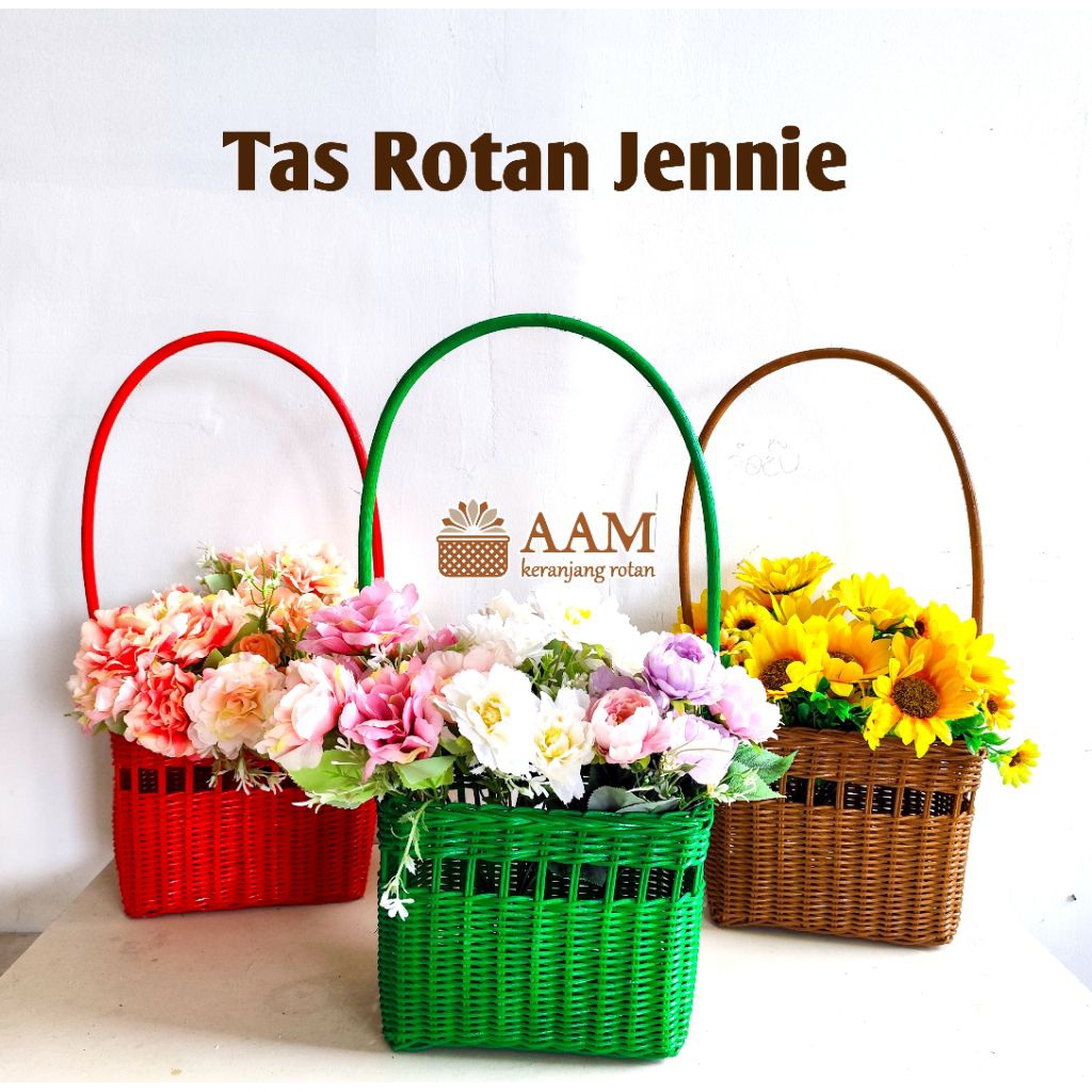 Tas Rotan Jennie - Tas Rotan Piknik